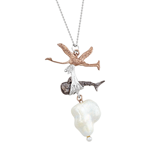 Anillo Star Fish con Granates