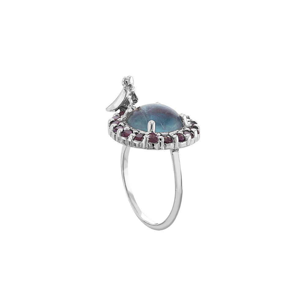 Anillo Principito fluorita