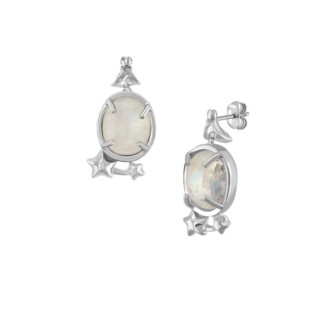 Aretes Principito Piedra Luna