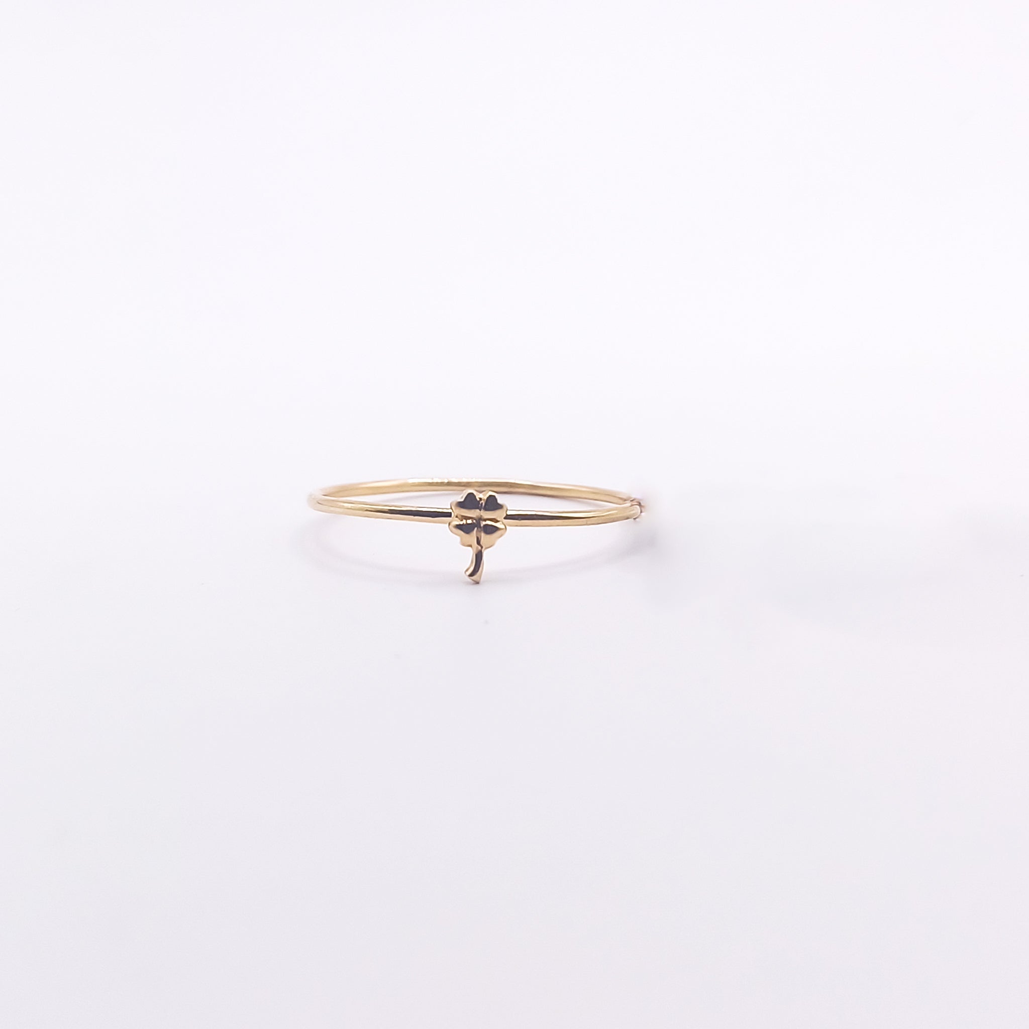Anillo Amuleto Trébol