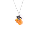 Dije Oso Polar Iceberg Ópalo de fuego naranja II