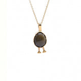 Huevo de Obsidiana Dorada