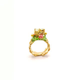 Anillo Erizo Paulino en el jardin