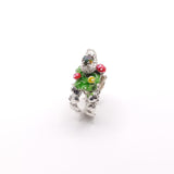 Anillo Erizo Paulino en el jardin