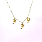 collar familia de patos