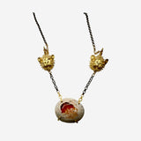 Collar Blowfish con Ópalo