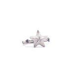 Anillo Star Fish con Granates