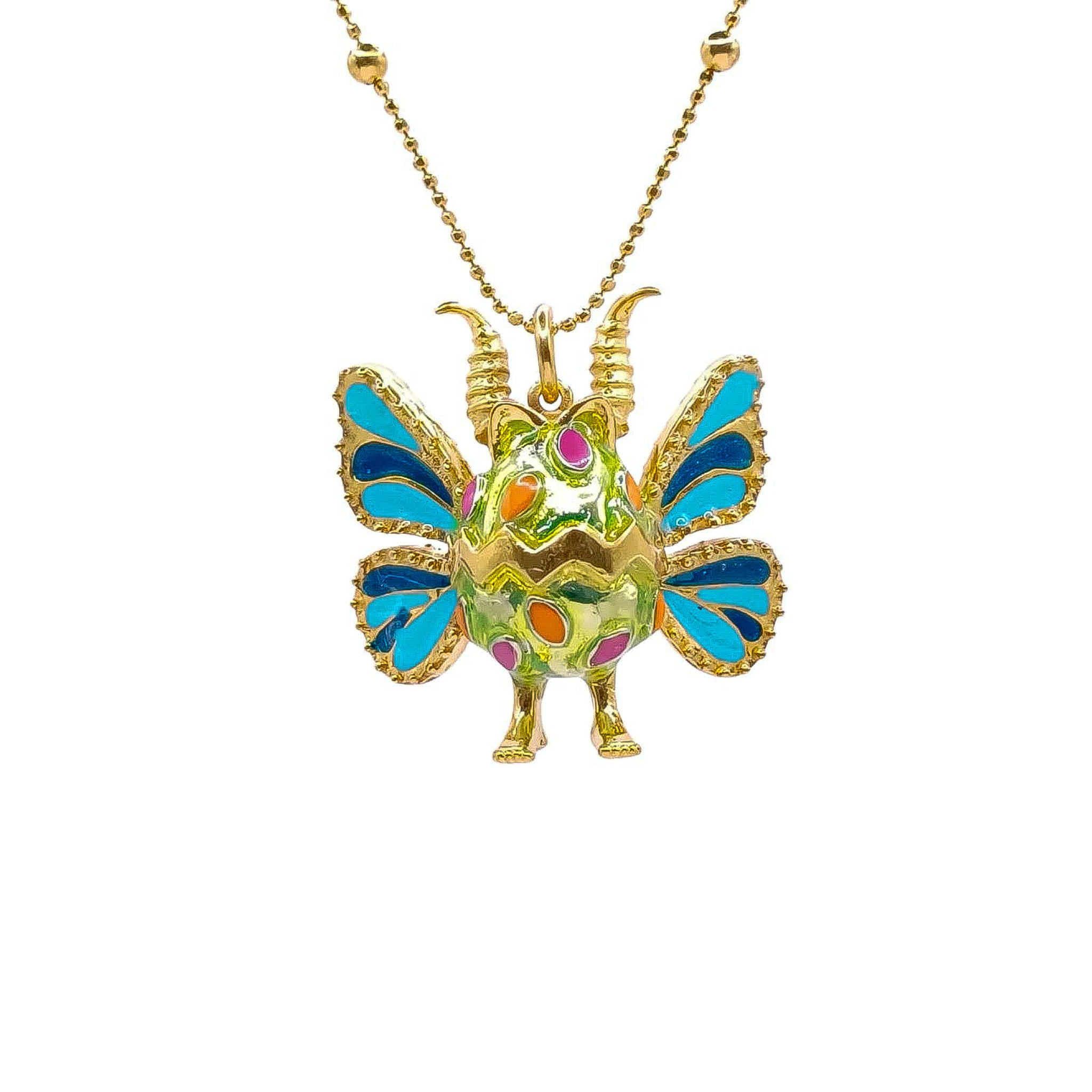 Huevo alebrije mariposa