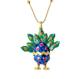 Huevo alebrije Pavo real