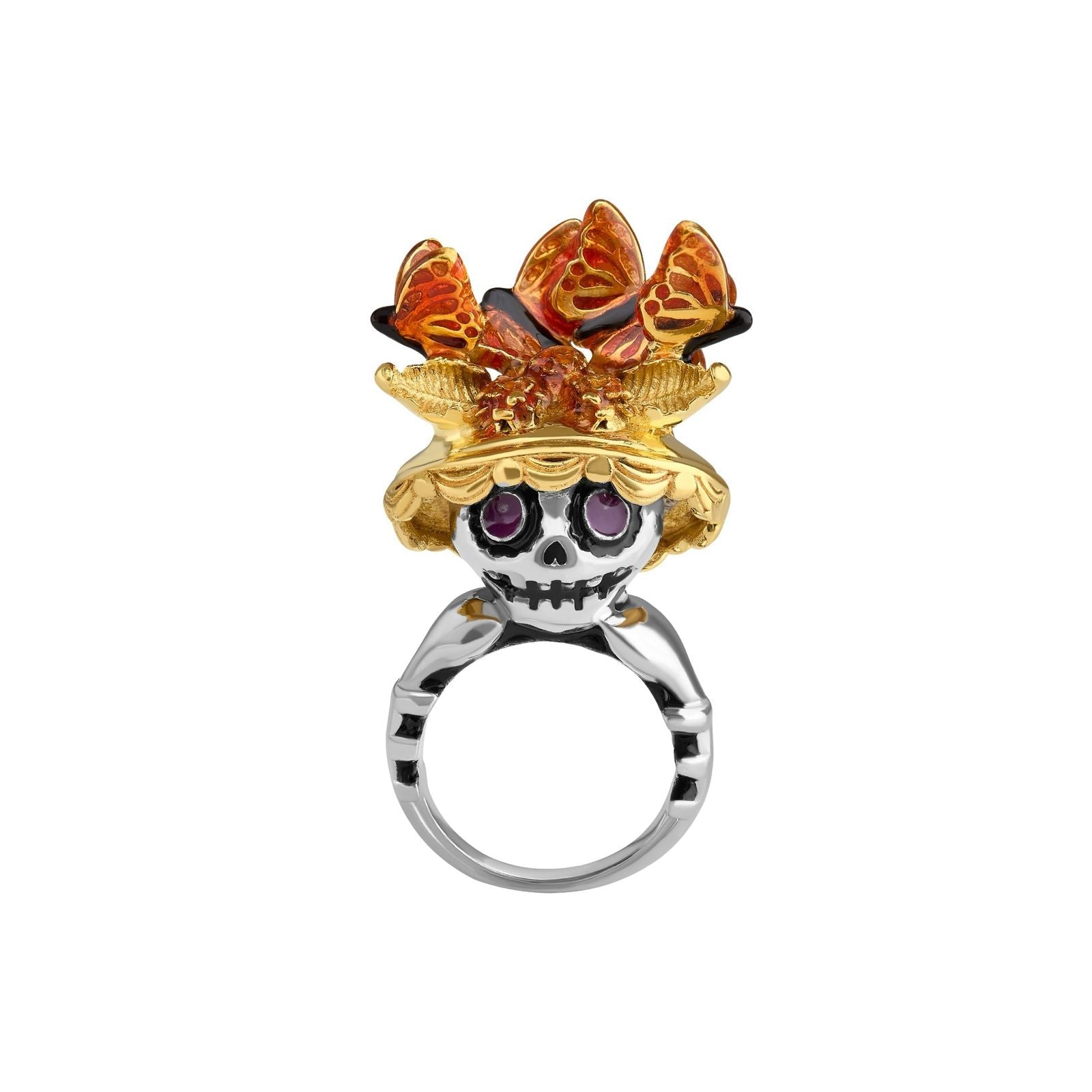 Anillo catrina - Paula Guzmán