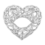 Anillo corazón mediano - Paula Guzmán