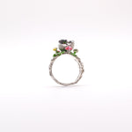 Anillo Erizo Paulino en el jardin - Paula Guzmán