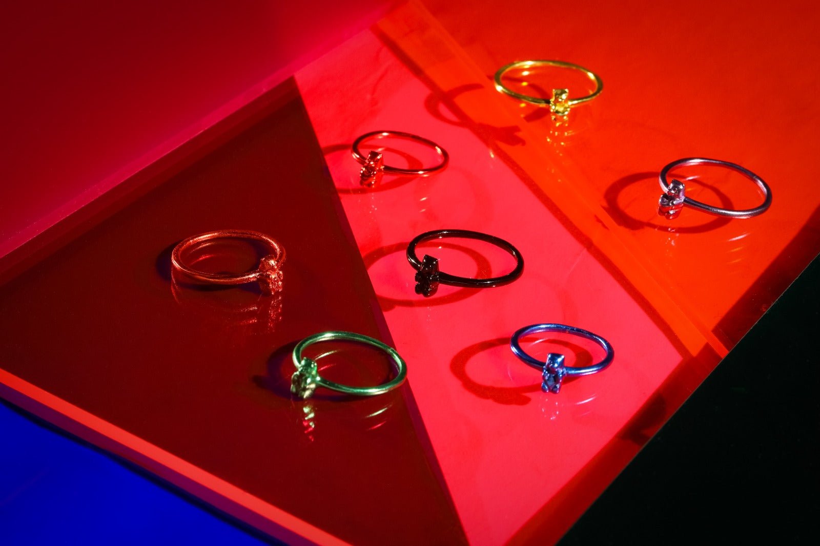 Anillo gummy bear mini - Paula Guzmán