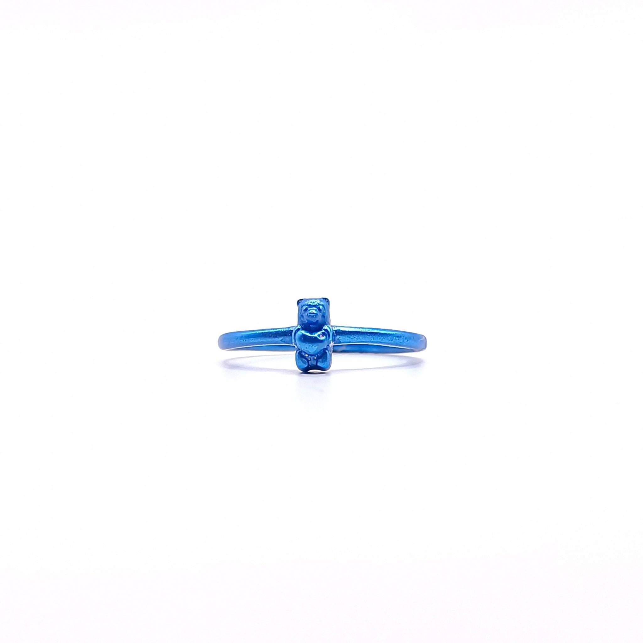 Anillo gummy bear mini con corazón - Paula Guzmán
