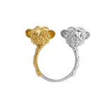 Anillo monstruo de dos cabezas - Paula Guzmán