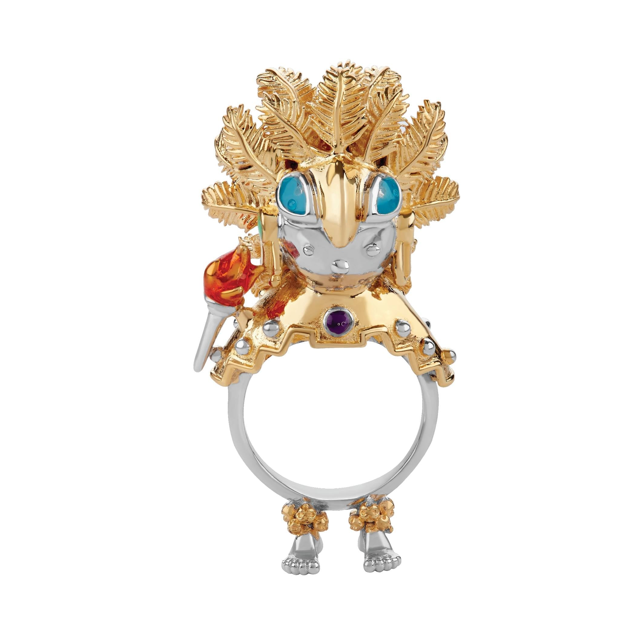 Anillo Popocatépetl - Paula Guzmán