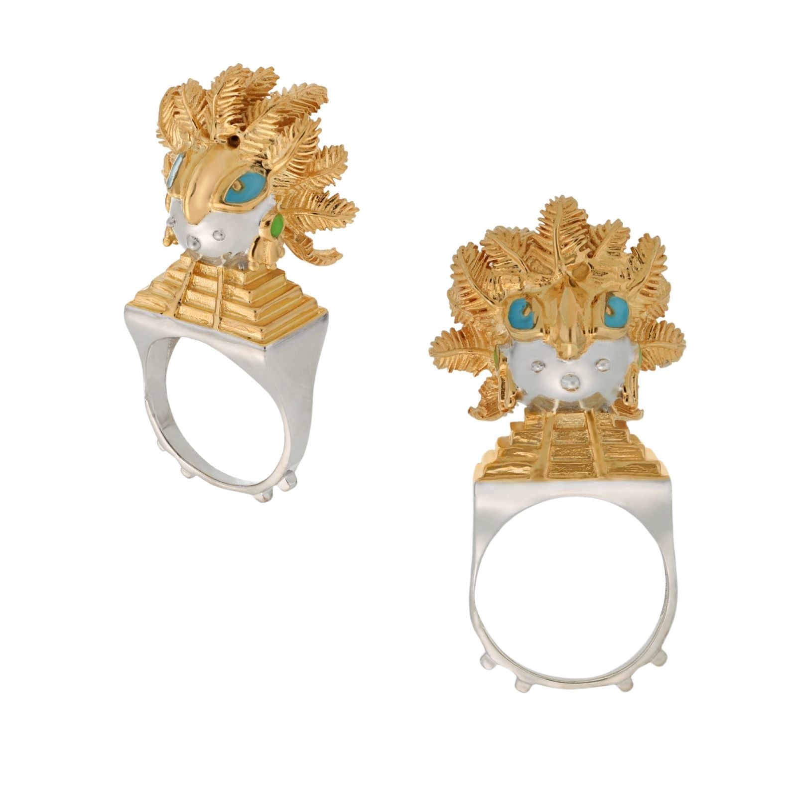 Anillo Popocatépetl Pirámide - Paula Guzmán