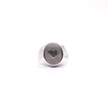 Anillo signet Corazon - Paula Guzmán