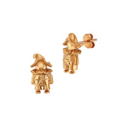 Aretes Espantapájaros Chico