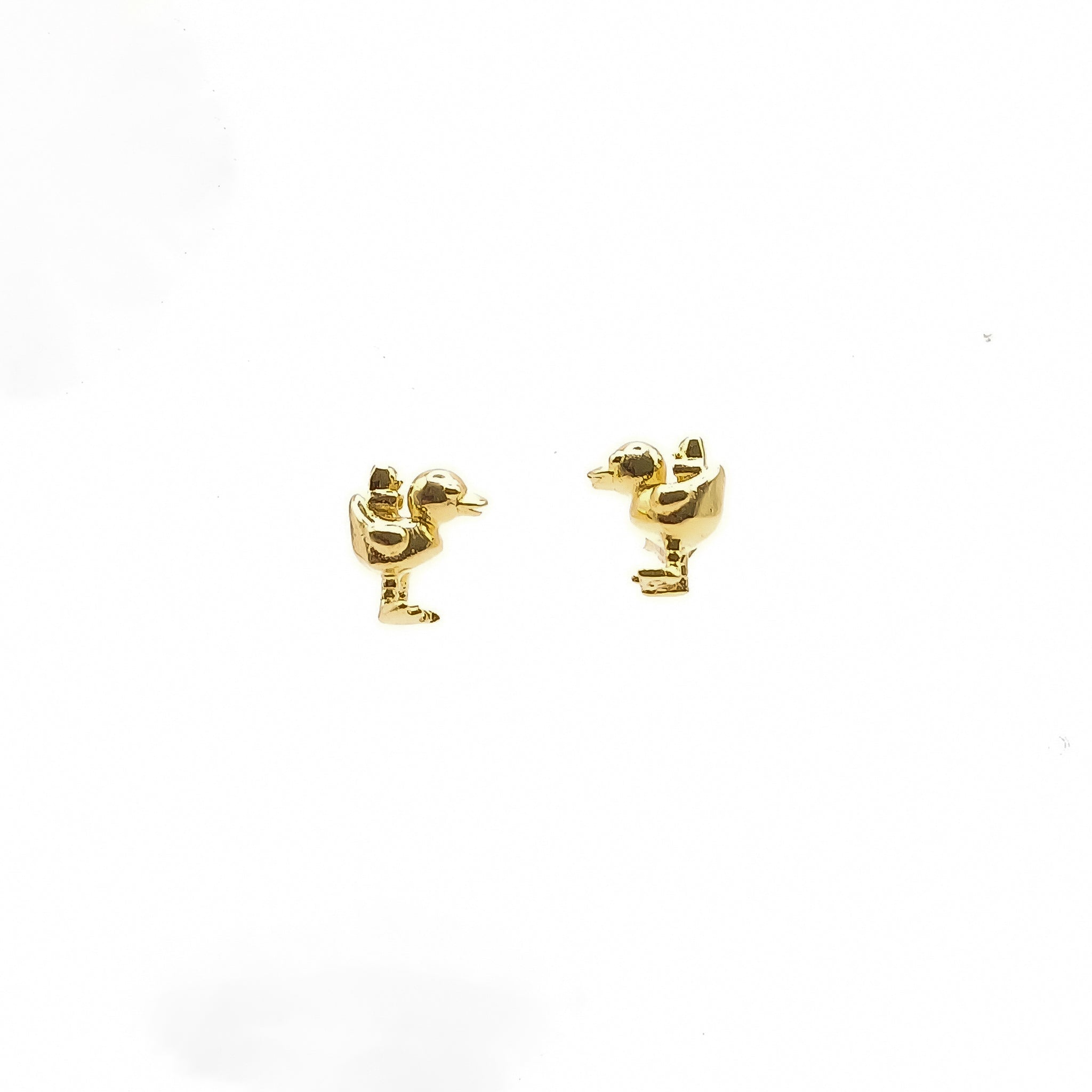 Aretes gummy bear en pato - Paula Guzmán