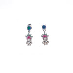 Aretes Iztaccíhuatl con ópalos - Paula Guzmán