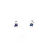 Aretes Mamá Osa Polar con Zafiros - Paula Guzmán