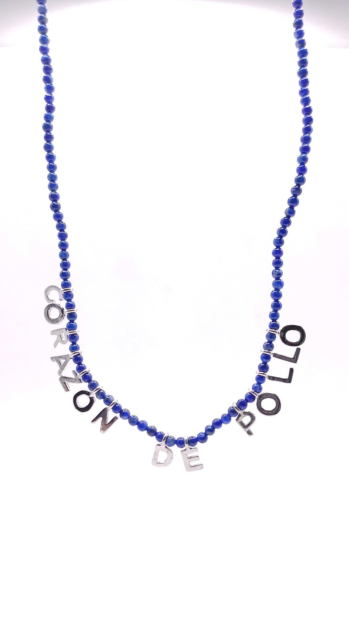 Collar corazon de pollo - Paula Guzmán