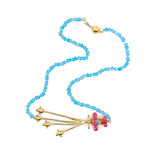 Collar principito aviador y aves salvajes - Paula Guzmán