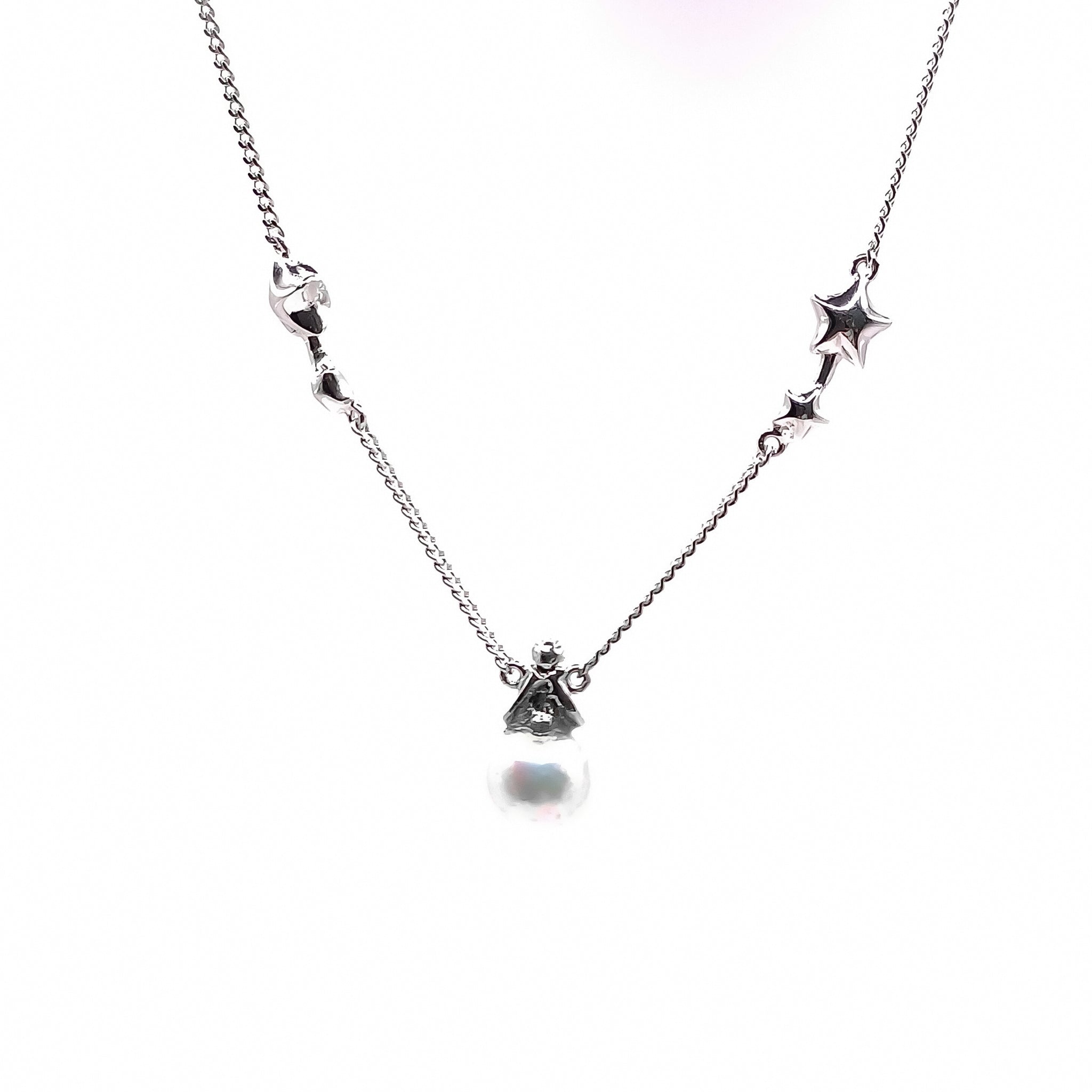 Gargantilla Principito Estrellas y Perla - Paula Guzmán