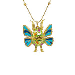 Huevo alebrije mariposa - Paula Guzmán