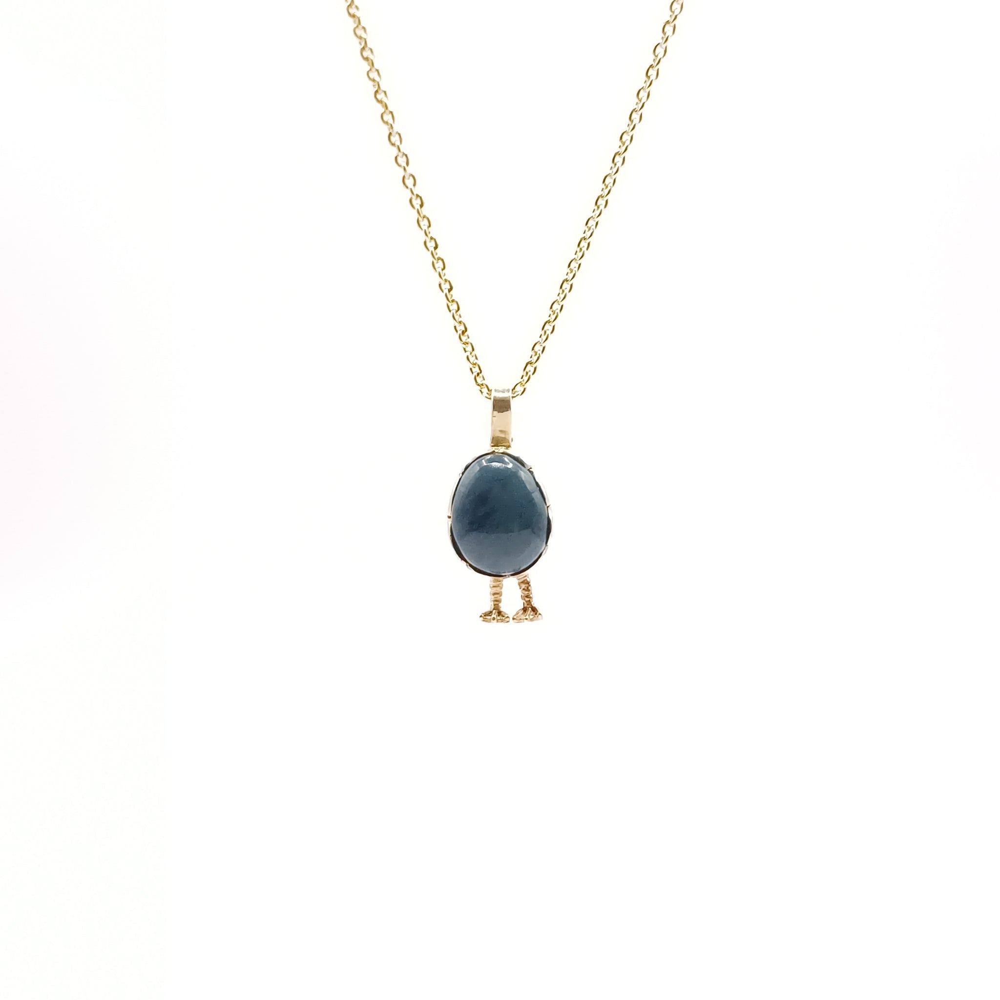 Huevo de Obsidiana azul - Paula Guzmán