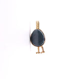 Huevo de Obsidiana azul