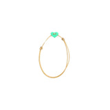 Pulsera corazón de plata pura - Paula Guzmán