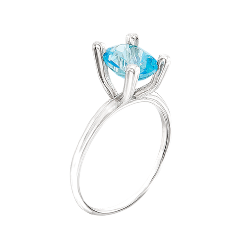 Anillo Star Solitaire Topacio