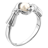 Anillo manos perla akoya
