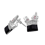 Aretes Chistera  Sombrero