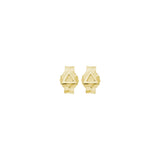 Aretes Amuleto Estrella de David