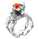 Anillo Erizo Paulino en el Jardin 2 - Paula Guzmán