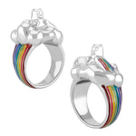 Anillo Gummy Bear Arcoiris - Paula Guzmán