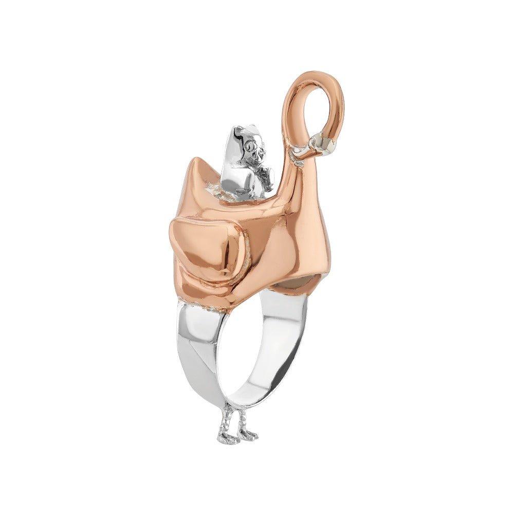 Anillo Gummy Bear Flamingo - Paula Guzmán