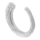 Anillo silhouette Flower - Paula Guzmán