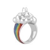 Anillo Gummy Bear Arcoiris