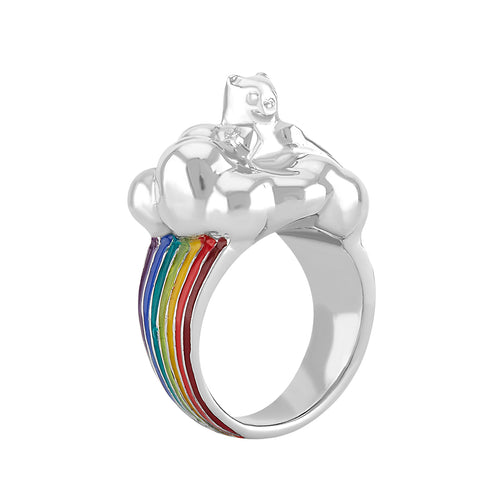 Anillo Gummy Bear Arcoiris