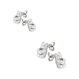 Aretes de gummy bears medianos con corazón - Paula Guzmán