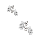 aretes gummy bears mini con corazón - Paula Guzmán