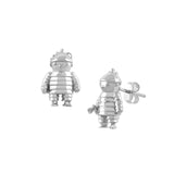 Aretes Leñador Mini - Paula Guzmán