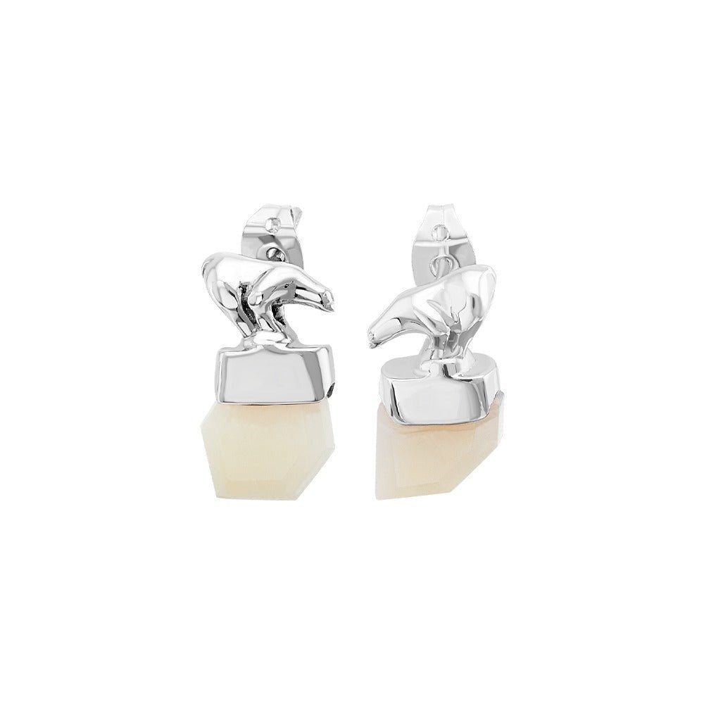 Aretes Oso Polar Iceberg III - Paula Guzmán