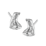 Aretes Oso Polar sentado mini - Paula Guzmán
