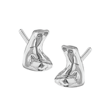 Aretes Oso Polar sentado mini - Paula Guzmán