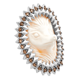 Broche Erizo Camafeo - Paula Guzmán